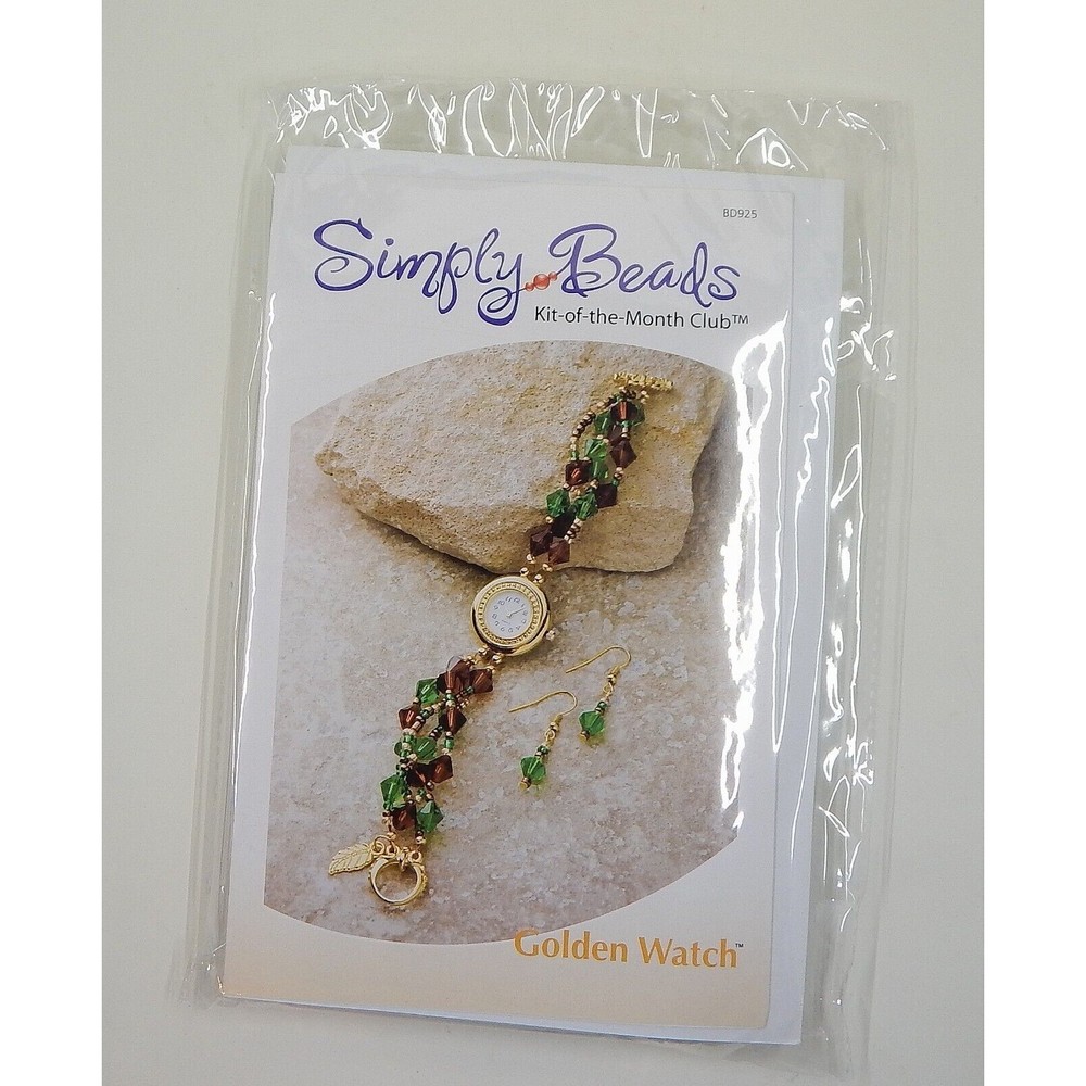 Annie’s Attic Simply Beads Kit of the Month Golden Watch BD925